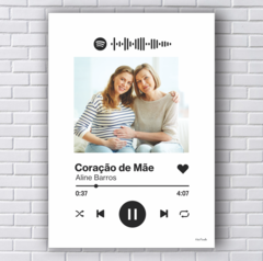 QUADRO MÃE INTERATIVO SPOTIFY (Ref:AV201) na internet