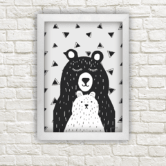 Quadro Infantil Urso polar