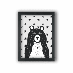 Quadro Infantil Urso polar