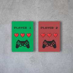 KIT PLACAS - PLAYER 1 E PLAYER 2 (Ref:KM002|KG008) na internet