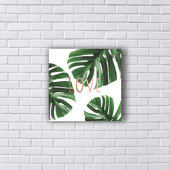 Placa Love monstera