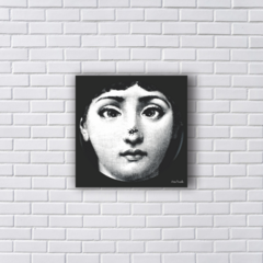 MENINA MOSCA NO NARIZ ESTILO FORNASETTI (Ref:P195) na internet