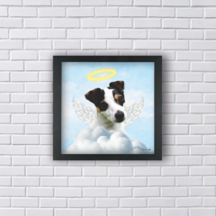 QUADRO ARTE PET PERSONALIZÁVEL ANJO (Ref:P201|V246|AV209)