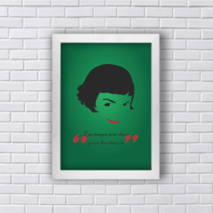 Quadro AMELIE POULAIN LES TEMPS SONT DURS