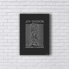 Placa JOY DIVISION UNKNOWN PLEASURES