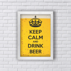 Quadro KEEP CALM DRINK BEER