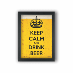 Quadro KEEP CALM DRINK BEER