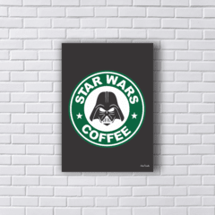 Placa STAR WARS COFFEE DARTH vader