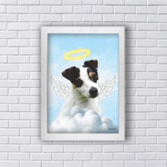 QUADRO ARTE PET PERSONALIZÁVEL ANJO (Ref:P201|V246|AV209) - loja online