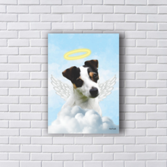 Imagem do QUADRO ARTE PET PERSONALIZÁVEL ANJO (Ref:P201|V246|AV209)