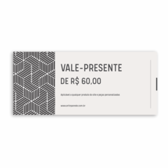 VALE-PRESENTE - Art in Parede - Loja de Quadros e Decoração