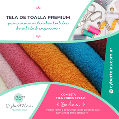 Tela de Toalla Premium color blanco - comprar online