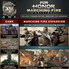 FOR HONOR MARCHING FIRE EDITION PS4 - comprar online