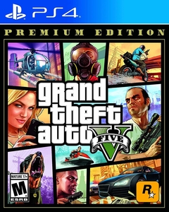 GRAND THEFT AUTO V PREMIUM EDITION GTA 5 PS4