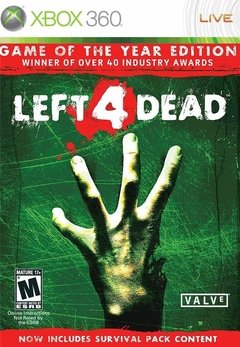 LEFT 4 DEAD GAME OF THE YEAR EDITION GOTY XBOX 360