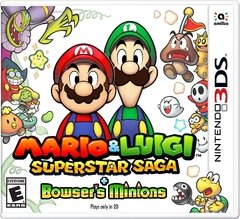 MARIO AND LUIGI SUPER STARS SAGA + BOWSERS MINIONS 3DS