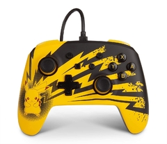 ENHANCED WIRED (Con Cable) CONTROLLER PIKACHU LIGHTNING POWERA NINTENDO SWITCH - comprar online