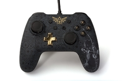 ENHANCED WIRED (Con Cable) CONTROLLER ZELDA BREATH OF THE WILD POWERA NINTENDO SWITCH - comprar online