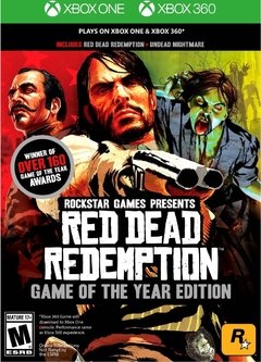 RED DEAD REDEMPTION GAME OF THE YEAR GOTY XBOX 360