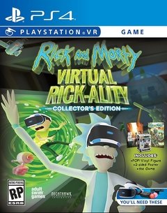 VR RICK & MORTY VIRTUAL RICK-ALITY COLLECTOR EDITION PS4