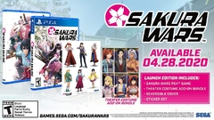 SAKURA WARS LAUNCH EDITION PS4