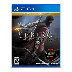 SEKIRO SHADOW DIE TWICE GAME OF THE YEAR EDITION PS4