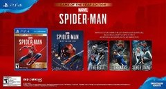 SPIDERMAN GAME OF THE YEAR EDITION GOTY PS4 - comprar online