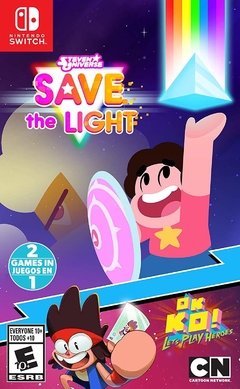 STEVEN UNIVERSE SAVE THE LIGHTS AND OK KO LETS PLAY HEROES NINTENDO SWITCH