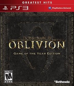 THE ELDER SCROLLS IV OBLIVION GAME OF THE YEAR EDITION GOTY PS3
