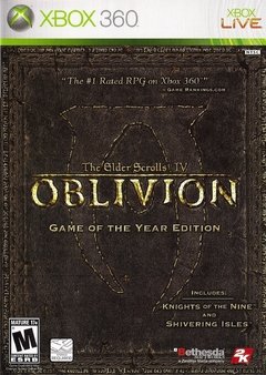 THE ELDER SCROLLS IV OBLIVION GAME OF THE YEAR EDITION GOTY XBOX 360