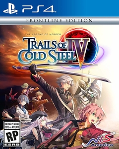 THE LEGEND OF HEROES TRAILS OF COLD STEEL IV FRONTLINE EDITION PS4