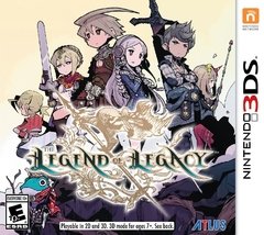 THE LEGEND OF LEGACY LAUNCH EDITION 3DS