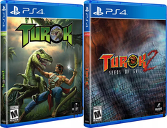 TUROK Y TUROK 2 SEEDS OF EVIL PS4 (SET DE 2 JUEGOS INDIVIDUALES SE VENDEN JUNTOS)