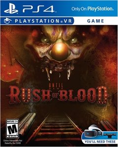 VR UNTIL DAWN RUSH OF BLOOD PS4