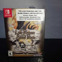 THE LIAR PRINCESS AND THE BLIND PRINCE STORYBOOK LIMITED EDITION NINTENDO SWITCH USADO