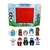 Combo Teatro Bíblico De Mesa + Kit de Dedoches Nascimento De Jesus - comprar online