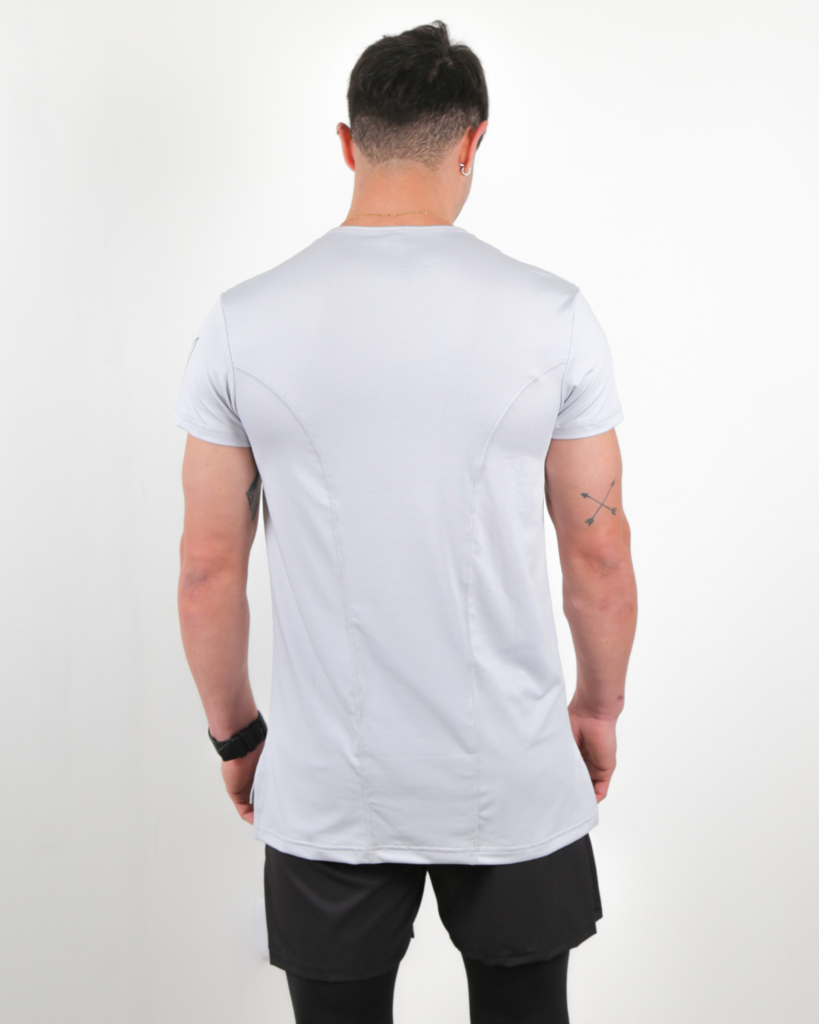 Remera Deportiva Olympic Gris - Comprar en Young Fit