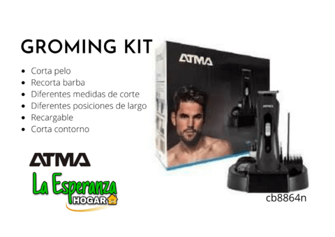 Cortadora de cabello y barba shops atma cb8864n