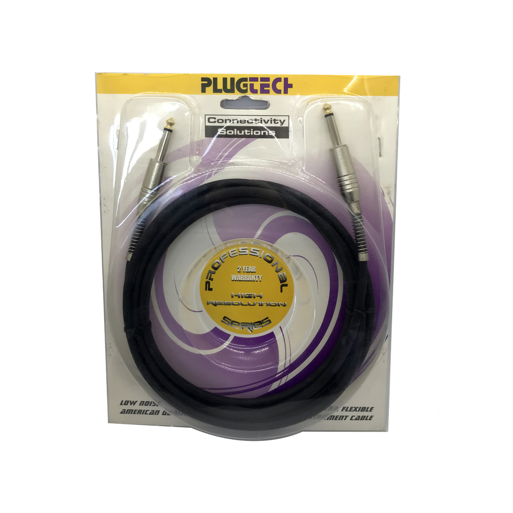 Cable Para Guitarra Electrica Plug Dorados Hamc 5 Metros