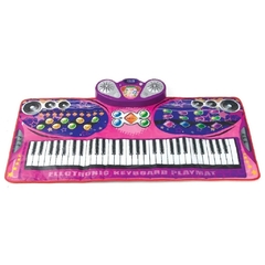 Alfombra Musical Piano Princesas Con Micrófono 9728 Zippy Toys - Lo Que Pinte
