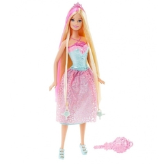 Barbie Dreamtopia Princesas Reino Peinados Mágicos DKB56 Mattel