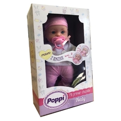 Bebé Poppi Mi Primer Chupete 30 cm Bebote con Sonidos - comprar online