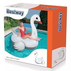 Cisne Gigante Inflable Flotador Pileta Bestway 41111 - comprar online