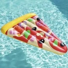 Colchoneta Pizza Party Inflable 188cm x 130cm Bestway 44038 - Lo Que Pinte