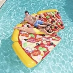 Colchoneta Pizza Party Inflable 188cm x 130cm Bestway 44038