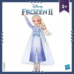 Muñeca Articulada Disney Frozen 2 Elsa Cantante Hasbro E5498