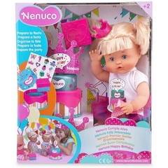 Muñeca Bebe Nenuco Cumpleaños 35 cm Con Accesorios Original - comprar online