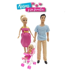 Muñeca Poppi Doll Kiara Embarazada Y Su Familia en internet