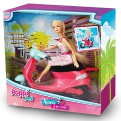 Muñeca Poppi Doll Kiara Y Su Moto - Lo Que Pinte