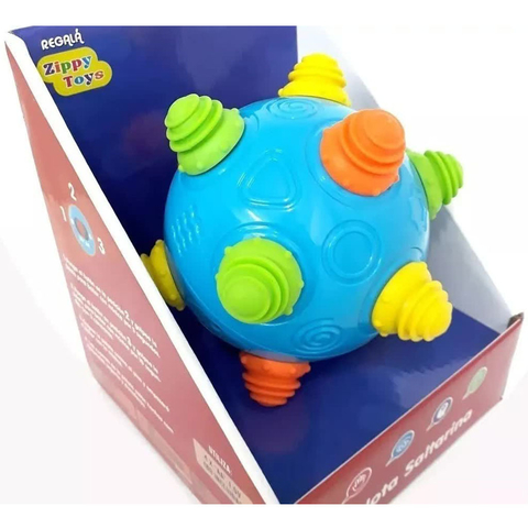 Pelota Saltarina Con Vibración y Música Para Bebés Zippy Toys